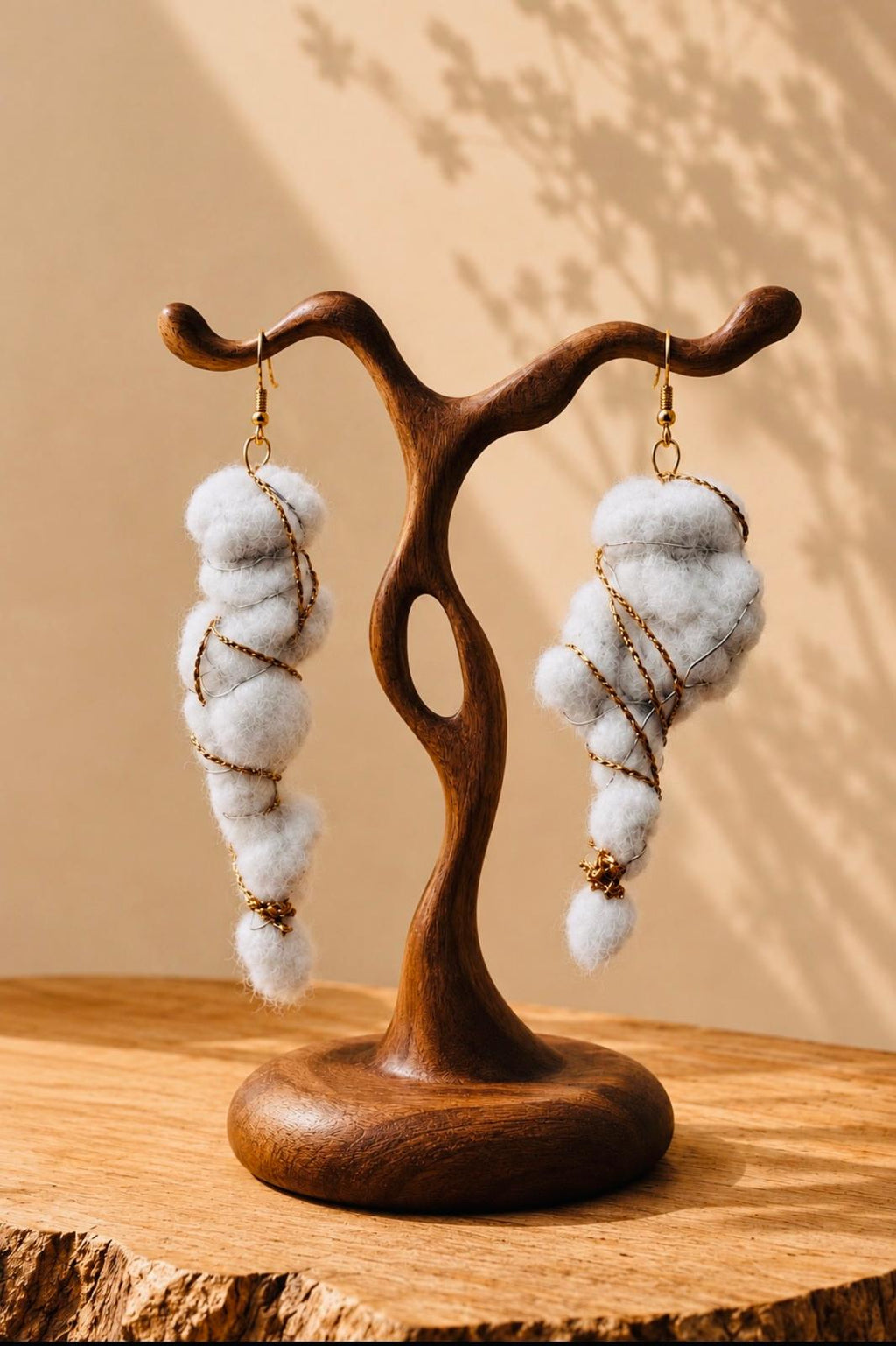 The Quiet Sharpness of Softness - One of a kind earring